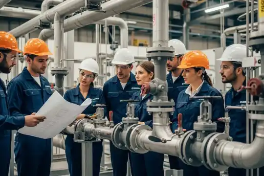 instalacja gazowa w zakładzie