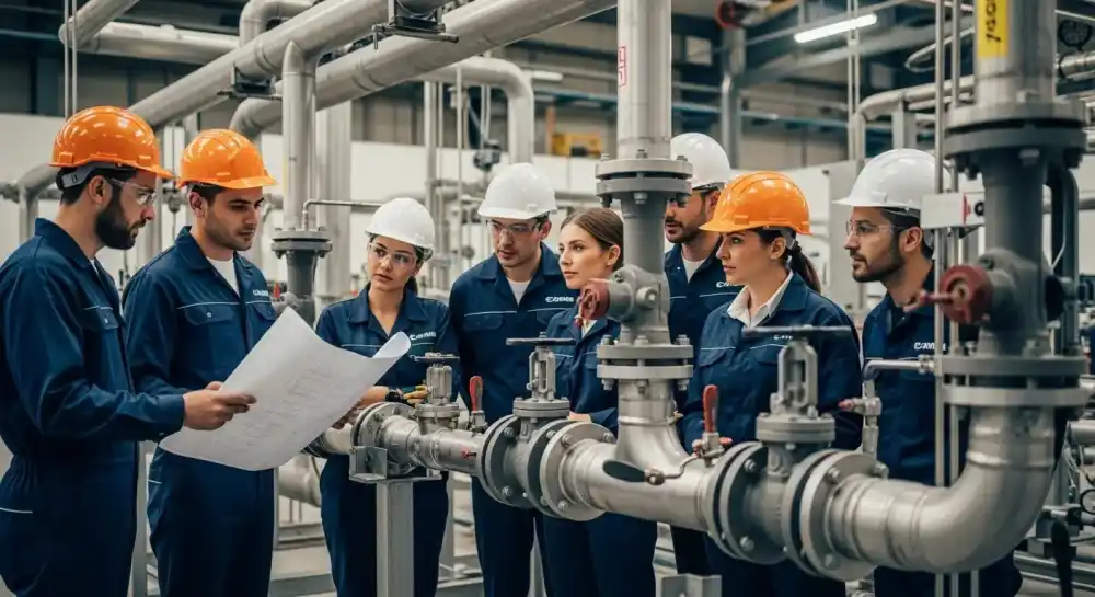 instalacja gazowa w zakładzie