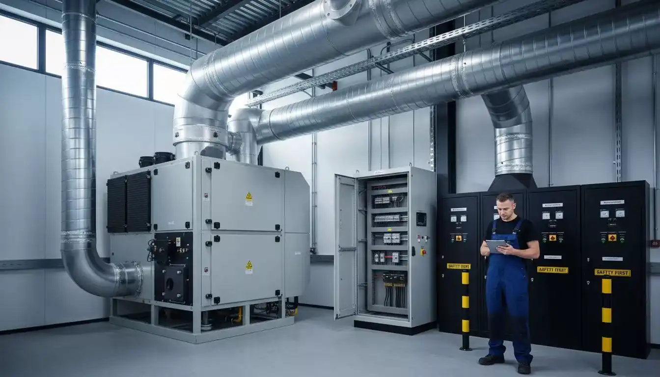 instalacja hvac – przemysł