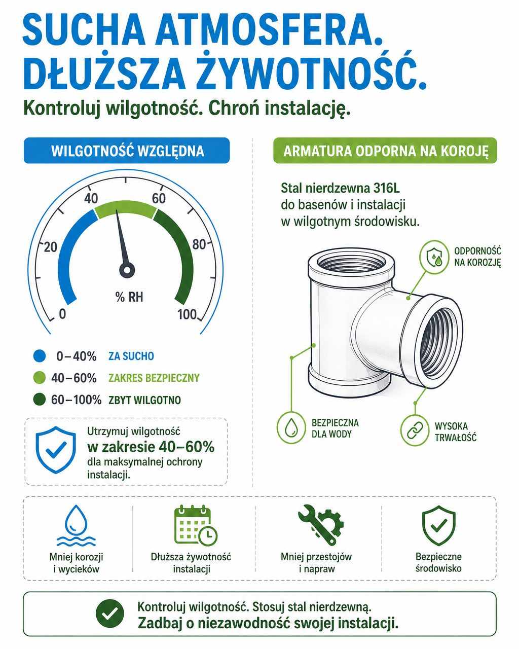 wilgotnosc hali basenowej Kontrola wilgotności w hali basenowej za pomocą wentylacji z osuszaczem